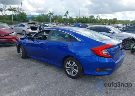 2016 Honda Civic Lx из США, поврежденный, VIN 19XFC2F54GE040101
